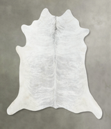 Grey Brindle XX-Large Brazilian Cowhide Rug 7'3"H x 7'4"W #B18221 by Hudson Hides