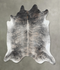 Grey Brindle XX-Large Brazilian Cowhide Rug 8'0