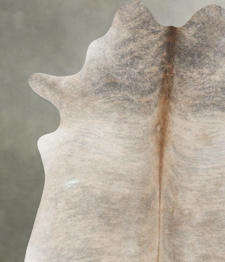 Light Brindle XX-Large Brazilian Cowhide Rug 8'4"H x 6'10"W #B18235 by Hudson Hides