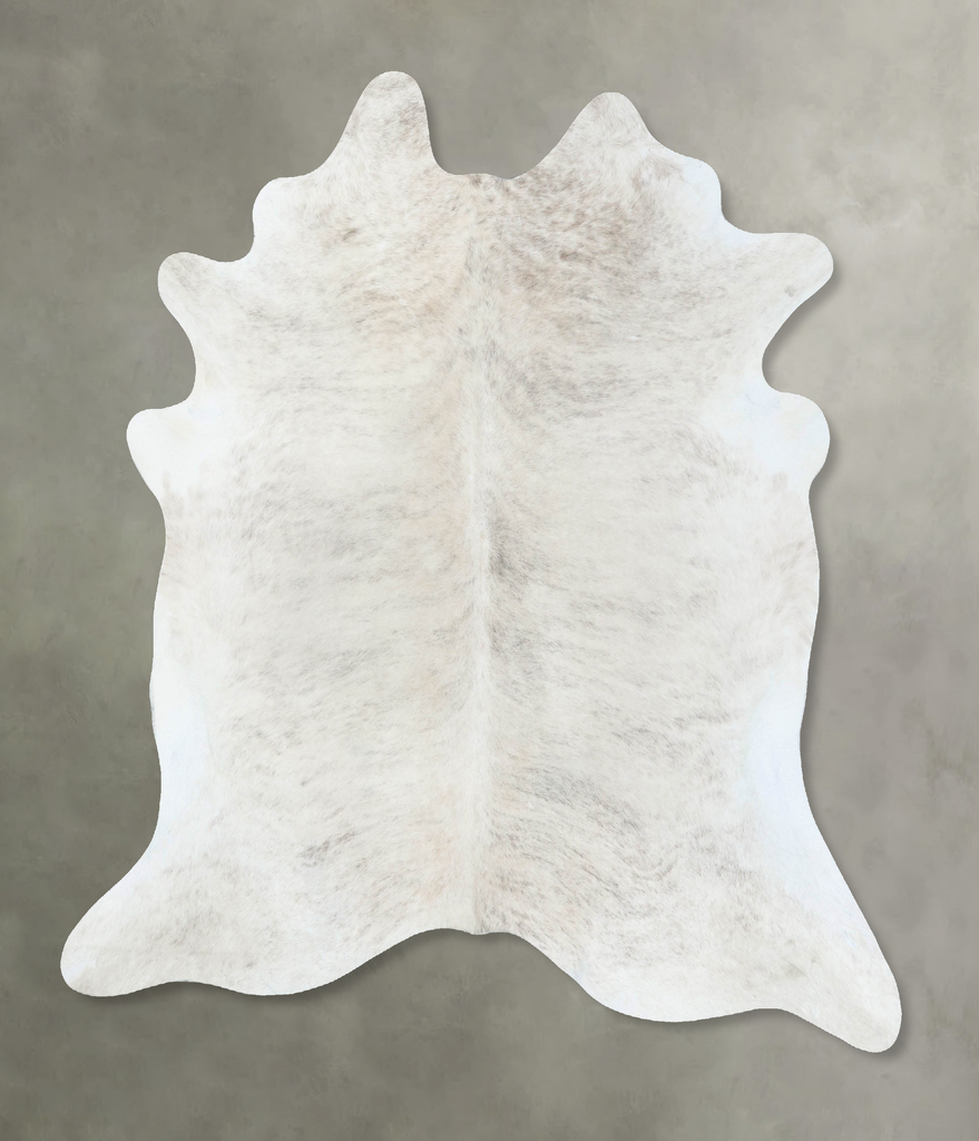 Light Brindle X-Large Brazilian Cowhide Rug 7'4"H x 6'7"W #B18236 by Hudson Hides