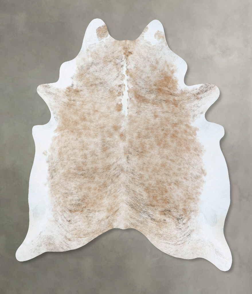 Light Brindle XX-Large Brazilian Cowhide Rug 8'0"H x 6'7"W #B18237 by Hudson Hides