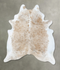 Light Brindle XX-Large Brazilian Cowhide Rug 8'0
