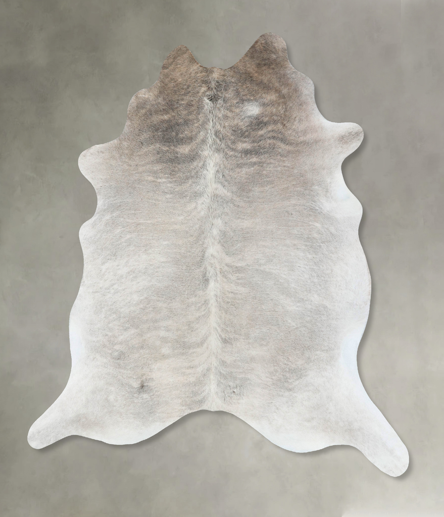 Light Brindle XX-Large Brazilian Cowhide Rug 8'2"H x 6'11"W #B18244 by Hudson Hides