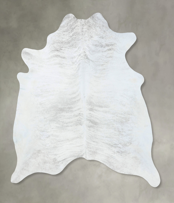 Grey Brindle XX-Large Brazilian Cowhide Rug 8'6"H x 7'0"W #B18250 by Hudson Hides
