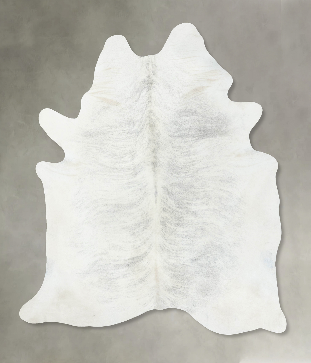 Grey Brindle XX-Large Brazilian Cowhide Rug 8'11"H x 6'8"W #B18254 by 
