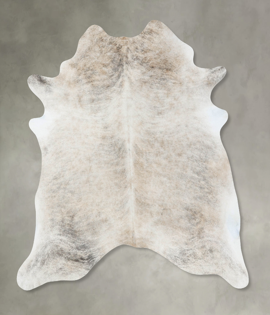 Light Brindle XX-Large Brazilian Cowhide Rug 7'10"H x 6'6"W #B18257 by Hudson Hides