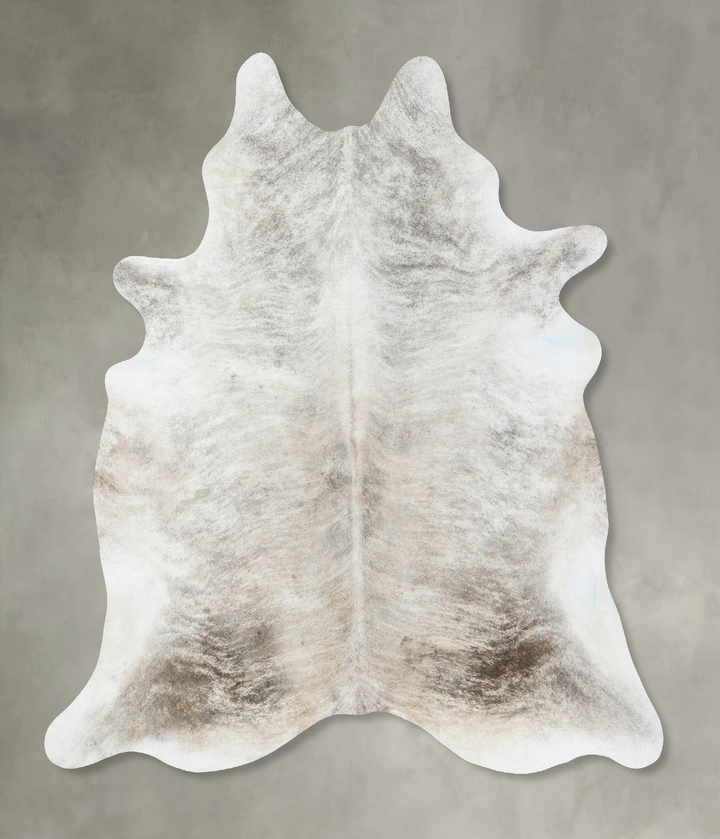 Light Brindle XX-Large Brazilian Cowhide Rug 7'10"H x 6'9"W #B18258 by Hudson Hides