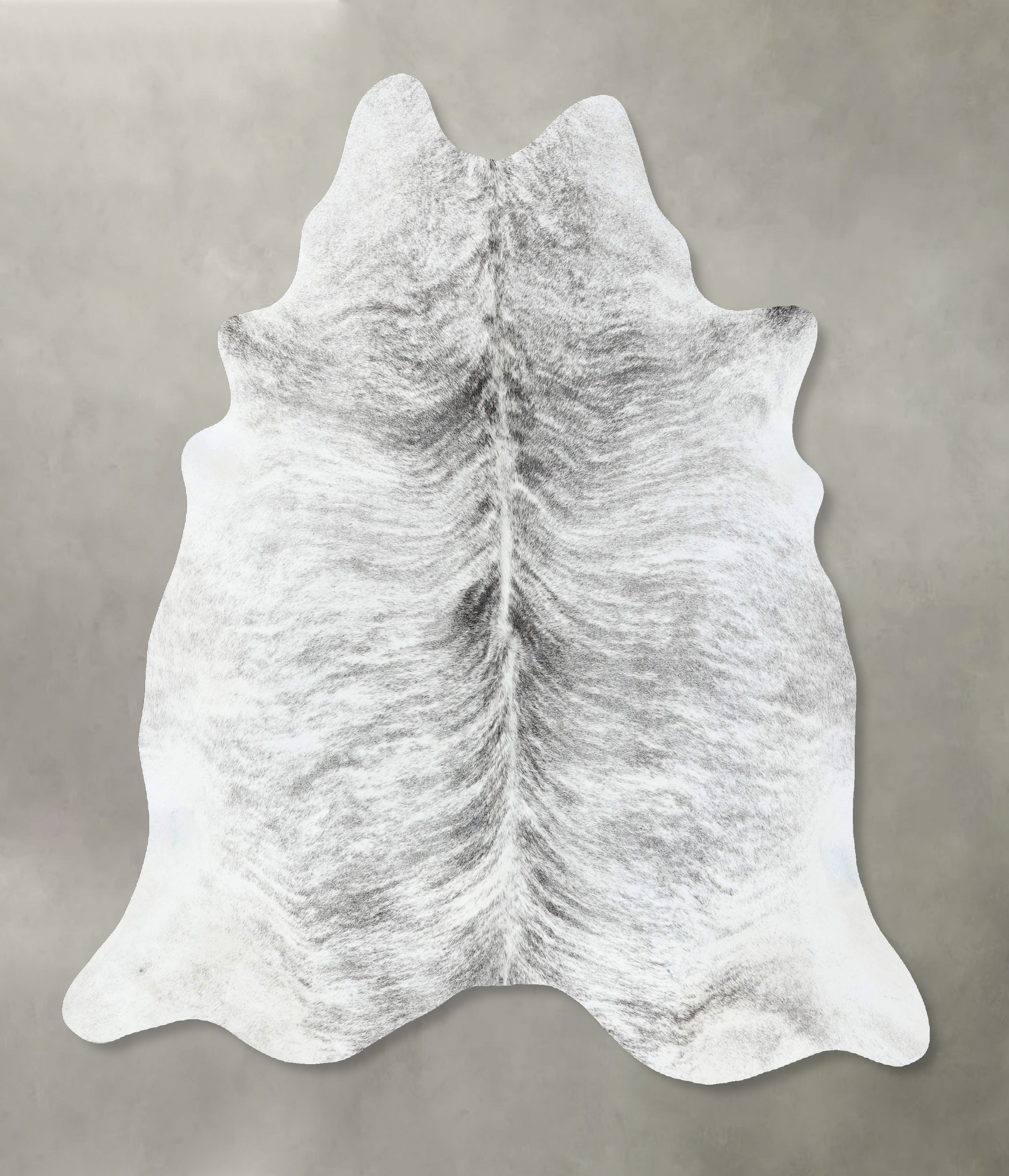 Grey Brindle Cowhide Rug #B18260