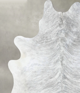 Grey Brindle X-Large Brazilian Cowhide Rug 7'0"H x 6'2"W #B18261 by Hudson Hides