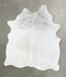 Grey Brindle X-Large Brazilian Cowhide Rug 7'1
