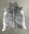 Grey Brindle Large Brazilian Cowhide Rug 6'5