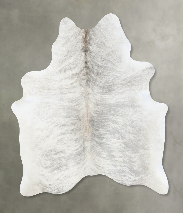 Light Brindle X-Large Brazilian Cowhide Rug 7'2"H x 5'10"W #B18278 by Hudson Hides