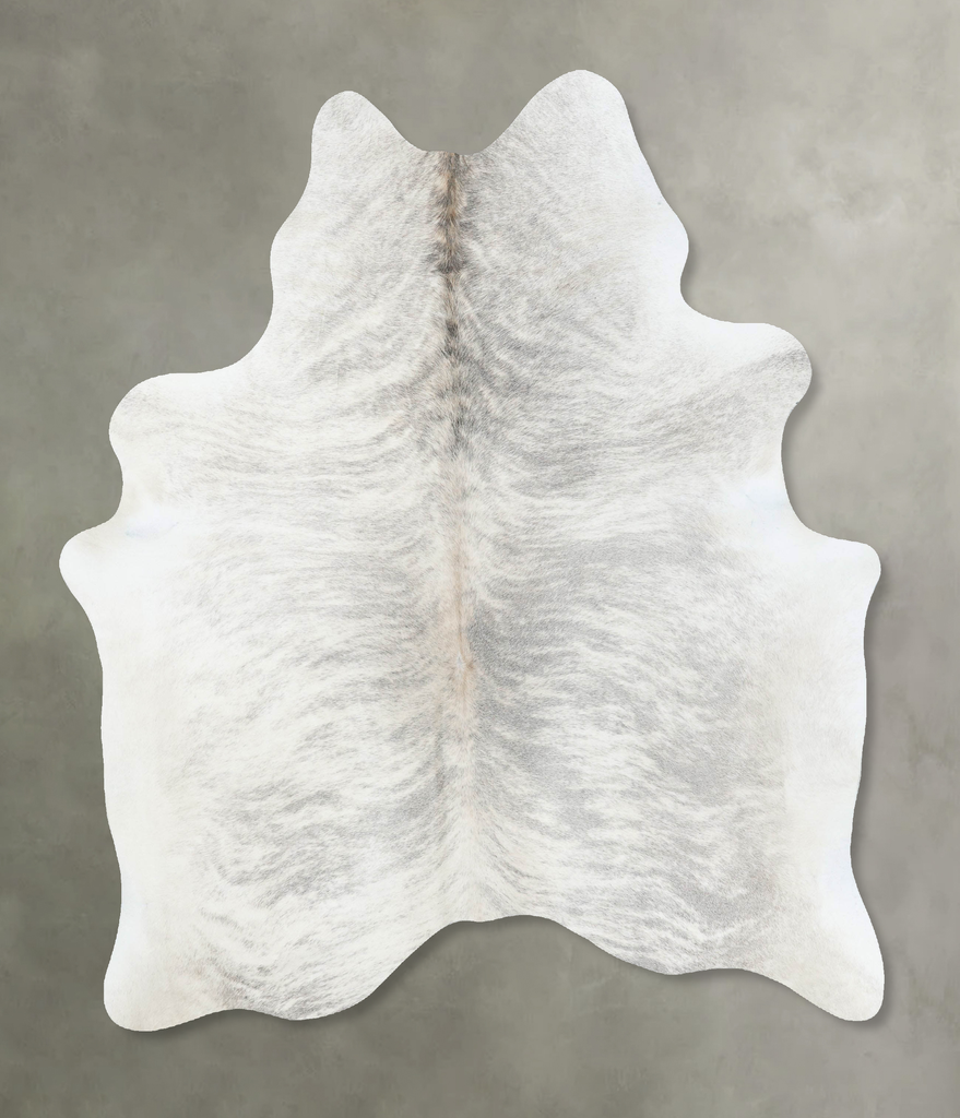 Light Brindle X-Large Brazilian Cowhide Rug 7'2"H x 5'10"W #B18278 by Hudson Hides