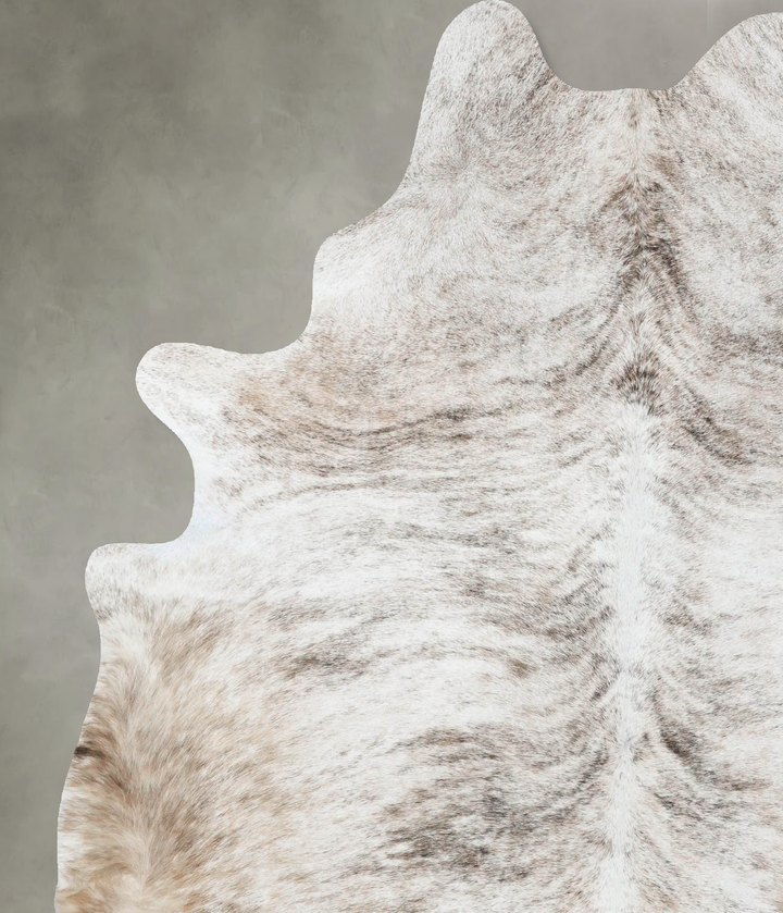 Light Brindle X-Large Brazilian Cowhide Rug 7'6"H x 5'10"W #B18290 by Hudson Hides