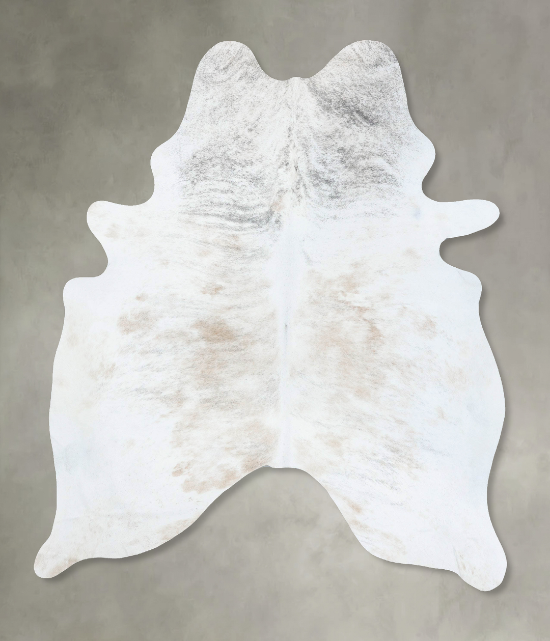Light Brindle X-Large Brazilian Cowhide Rug 7'4"H x 5'9"W #B18291 by H