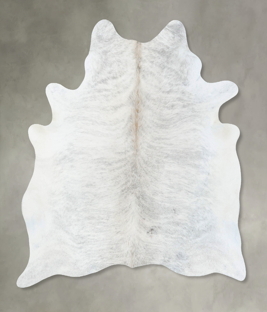 Light Brindle Large Brazilian Cowhide Rug 6'10"H x 5'10"W #B18292 by Hudson Hides