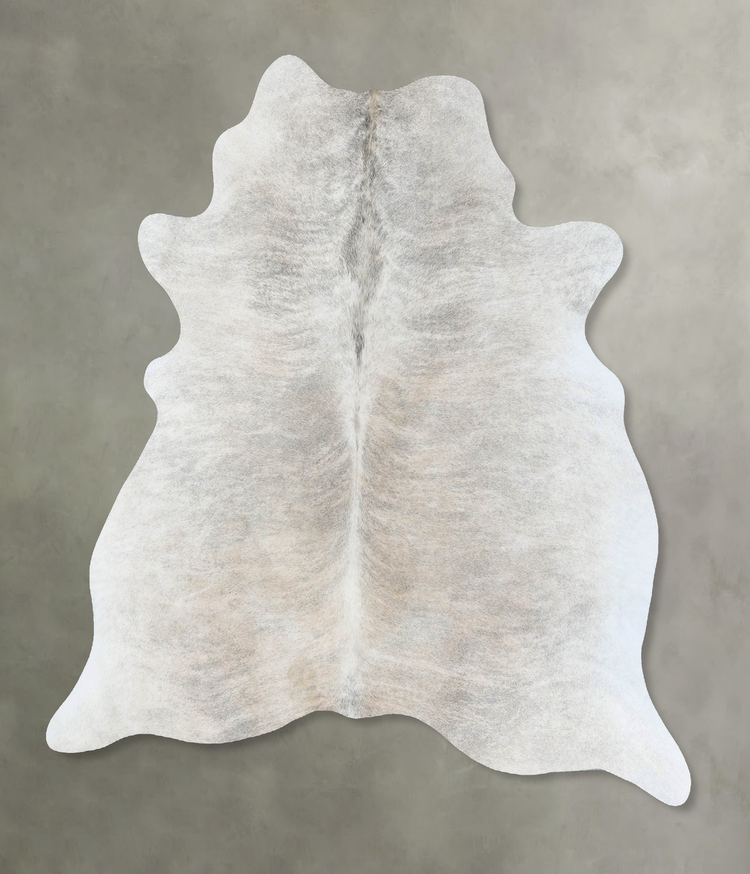 Light Brindle X-Large Brazilian Cowhide Rug 7'0"H x 6'2"W #B18303 by H