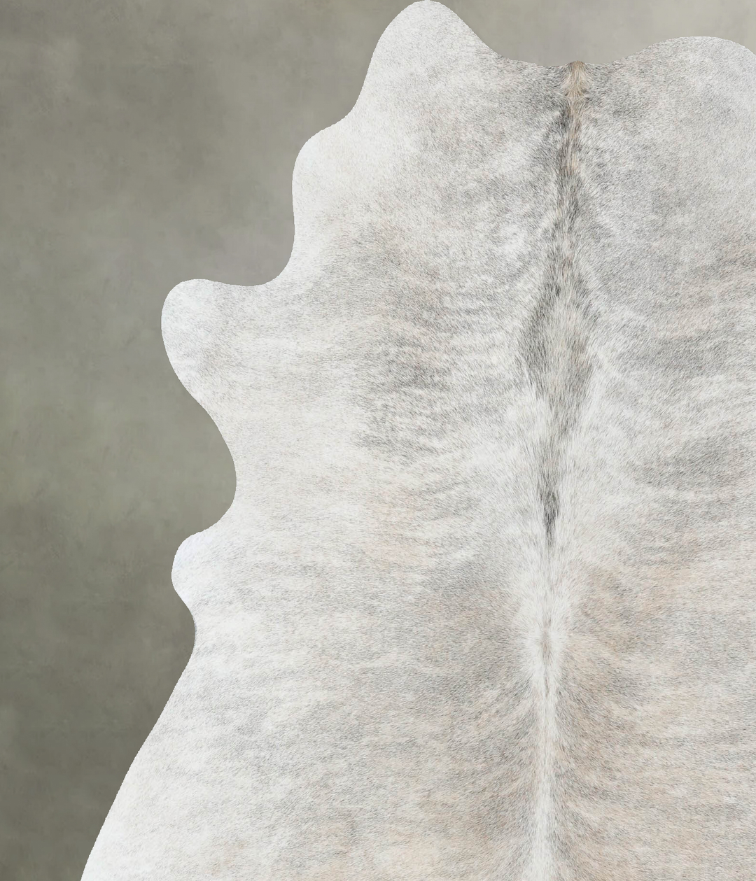 Light Brindle X-Large Brazilian Cowhide Rug 7'0"H x 6'2"W #B18303 by H