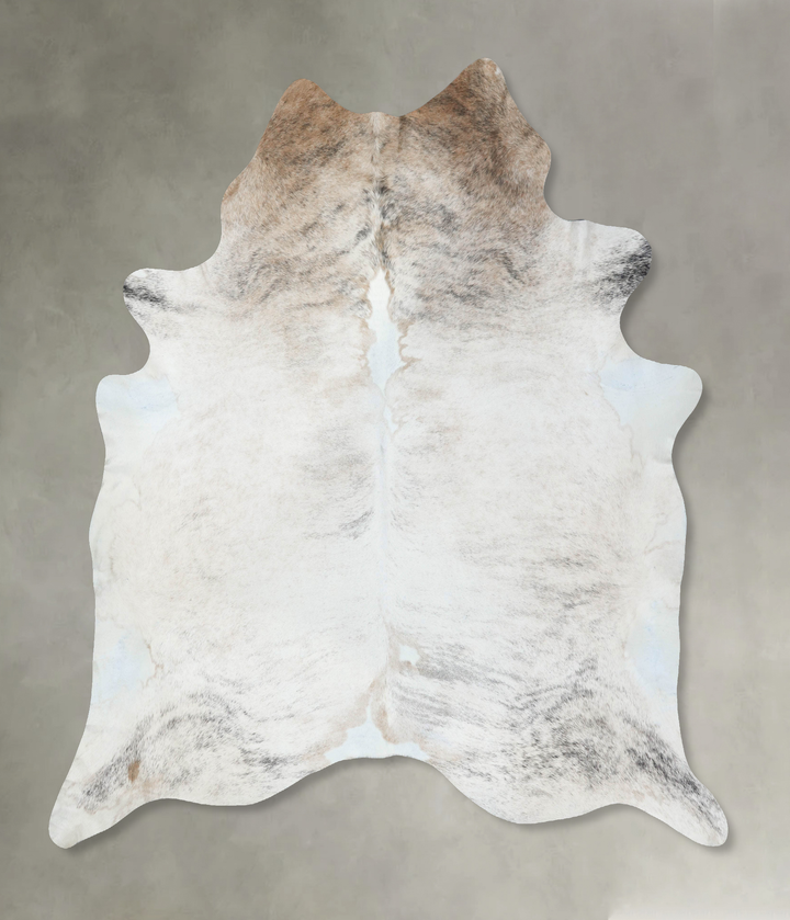 Light Brindle XX-Large Brazilian Cowhide Rug 8'9"H x 7'6"W #B18305 by Hudson Hides