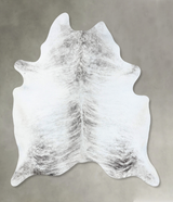 Grey Brindle XX-Large Brazilian Cowhide Rug 8'3"H x 6'6"W #B18306 by Hudson Hides