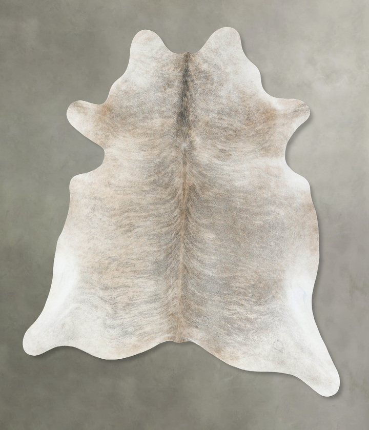 Light Brindle X-Large Brazilian Cowhide Rug 7'5"H x 6'3"W #B18313 by Hudson Hides