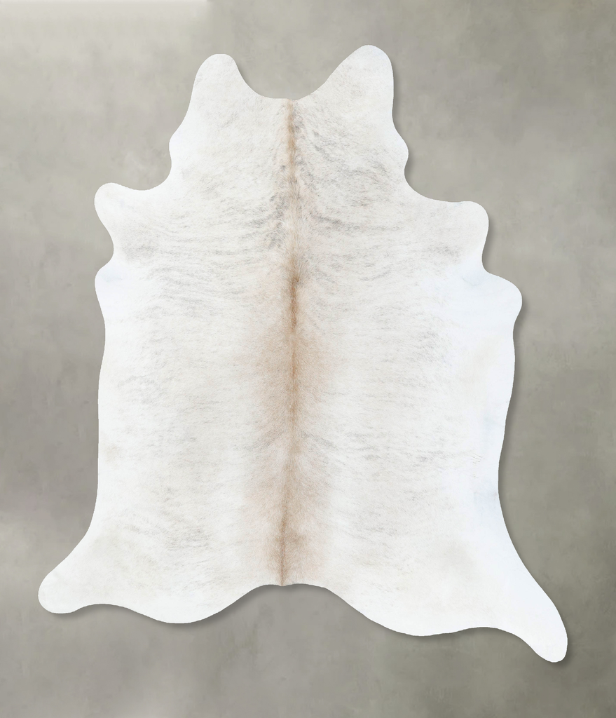 Light Brindle X-Large Brazilian Cowhide Rug 7'6"H x 6'5"W #B18316 by Hudson Hides