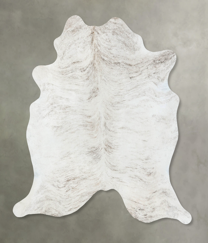 Light Brindle X-Large Brazilian Cowhide Rug 7'0"H x 6'5"W #B18323 by Hudson Hides