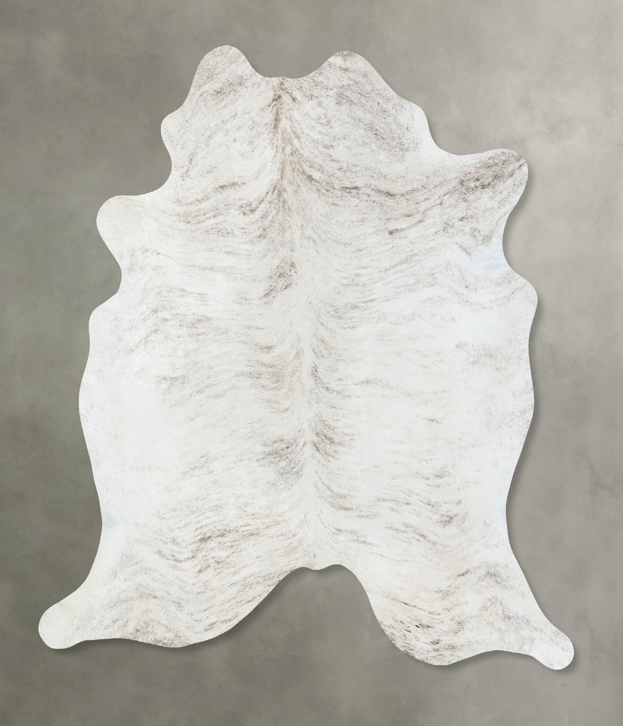 Light Brindle X-Large Brazilian Cowhide Rug 7'0"H x 6'5"W #B18323 by Hudson Hides