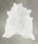 Grey Brindle X-Large Brazilian Cowhide Rug 7'3"H x 6'10"W #B18326 by Hudson Hides