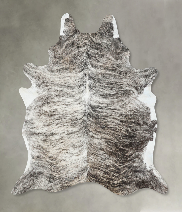 Light Brindle XX-Large Brazilian Cowhide Rug 8'4"H x 6'9"W #B18333 by Hudson Hides