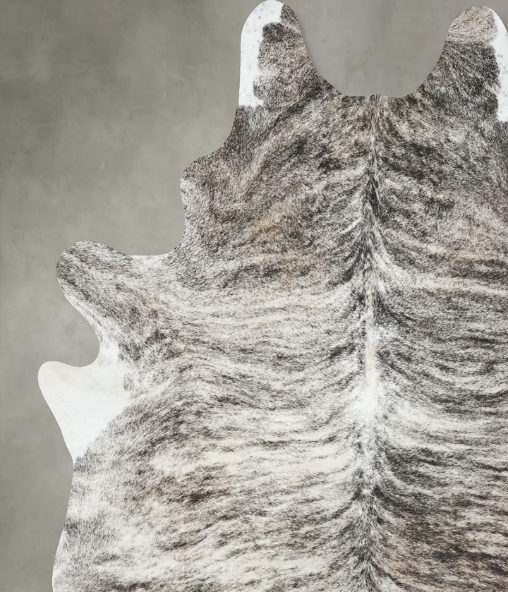 Light Brindle XX-Large Brazilian Cowhide Rug 8'4"H x 6'9"W #B18333 by Hudson Hides