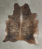 Dark Brindle X-Large Brazilian Cowhide Rug 7'4