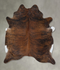 Dark Brindle XX-Large Brazilian Cowhide Rug 8'2