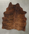 Medium Brindle Large Brazilian Cowhide Rug 6'0