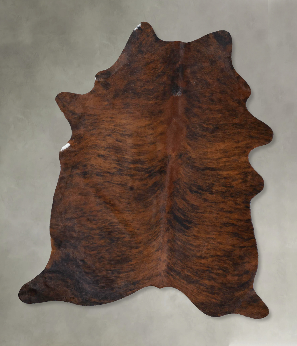 Dark Brindle Cowhide Rug #B18463