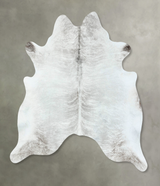 Grey Brindle X-Large Brazilian Cowhide Rug 7'4"H x 6'8"W #B18539 by Hudson Hides