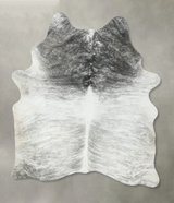 Grey Brindle X-Large Brazilian Cowhide Rug 7'3"H x 5'7"W #B18541 by Hudson Hides