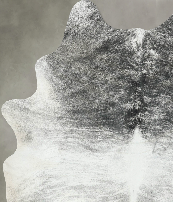 Grey Brindle X-Large Brazilian Cowhide Rug 7'3"H x 5'7"W #B18541 by Hudson Hides