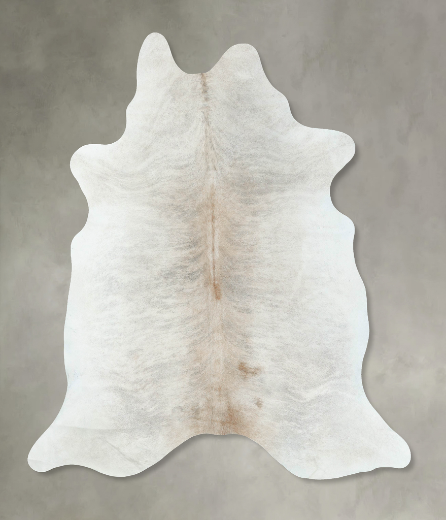 Light Brindle X-Large Brazilian Cowhide Rug 6'11"H x 5'10"W #B18542 by Hudson Hides