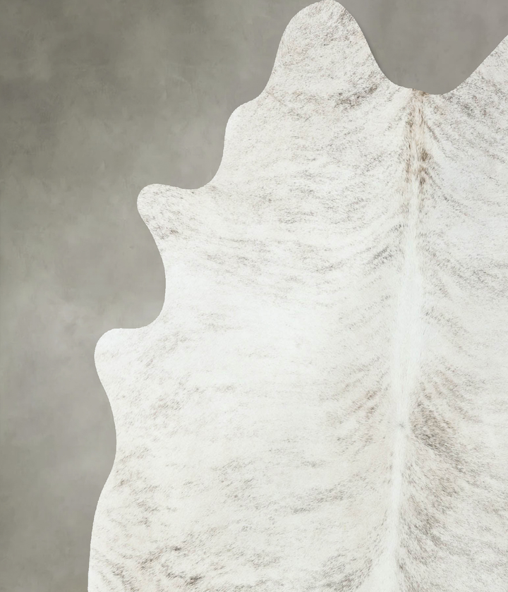 Light Brindle X-Large Brazilian Cowhide Rug 6'8"H x 6'1"W #B18554 by Hudson Hides