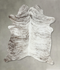 Grey Brindle Large Brazilian Cowhide Rug 6'11