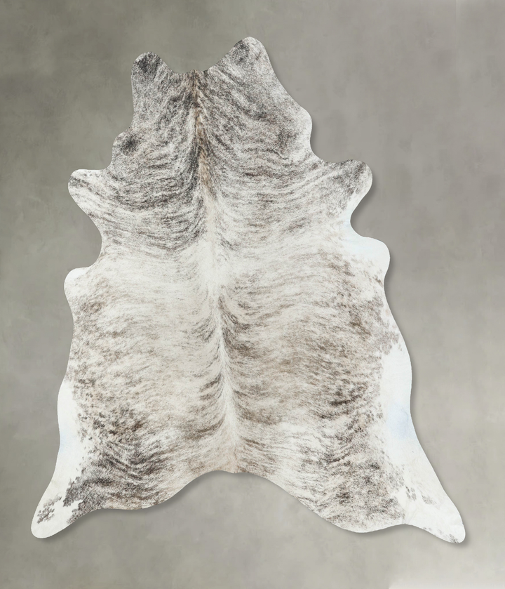 Light Brindle X-Large Brazilian Cowhide Rug 7'3"H x 6'5"W #B18563 by Hudson Hides
