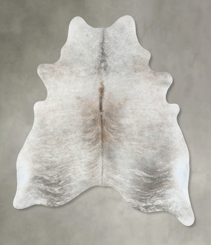 Light Brindle X-Large Brazilian Cowhide Rug 7'3"H x 6'1"W #B18572 by Hudson Hides