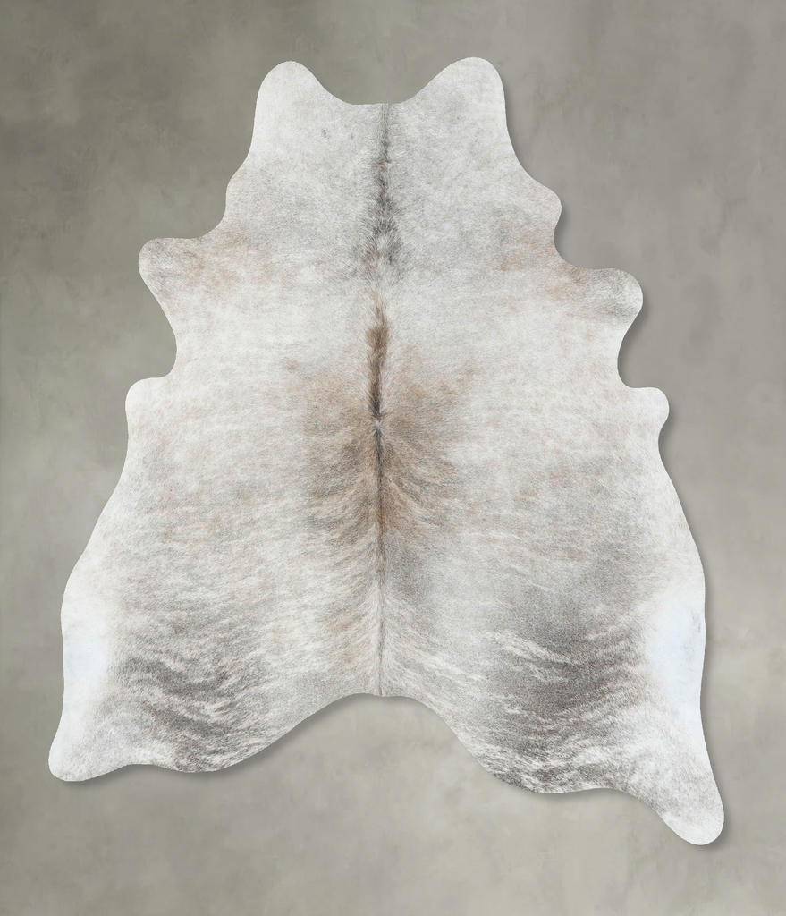 Light Brindle X-Large Brazilian Cowhide Rug 7'3"H x 6'1"W #B18572 by Hudson Hides