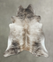 Light Brindle X-Large Brazilian Cowhide Rug 6'9