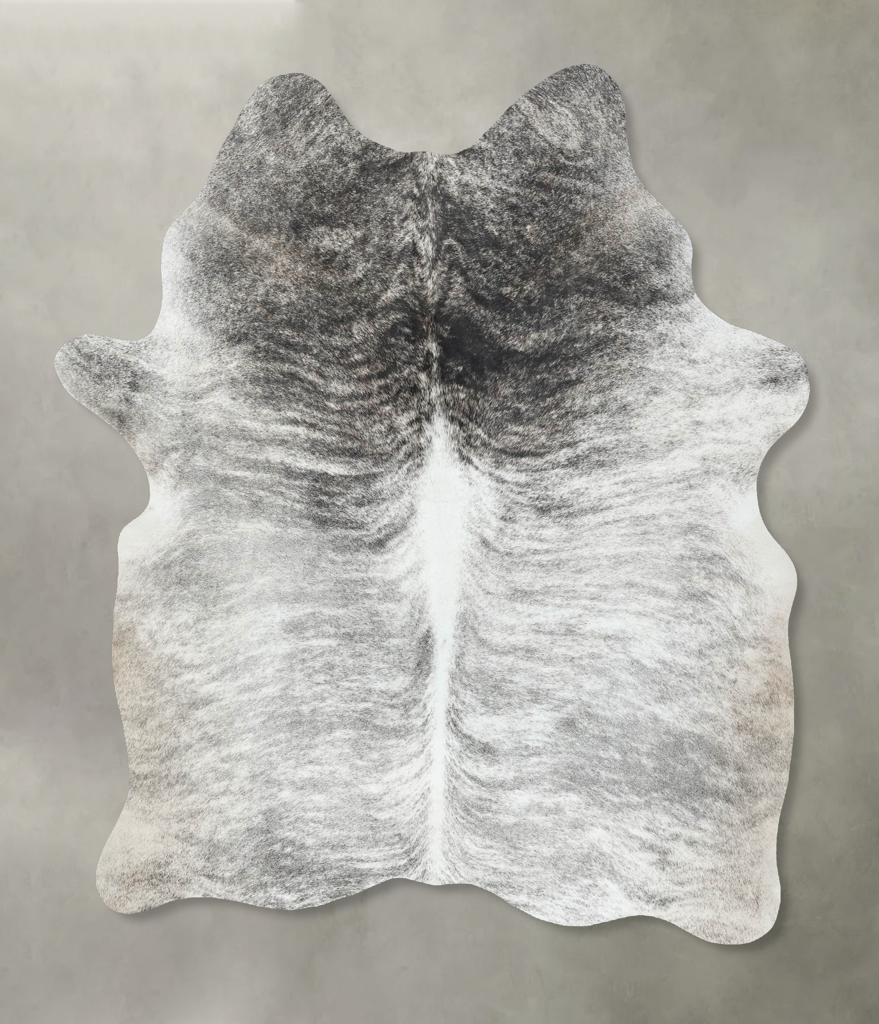 Grey Brindle Cowhide Rug #B18590