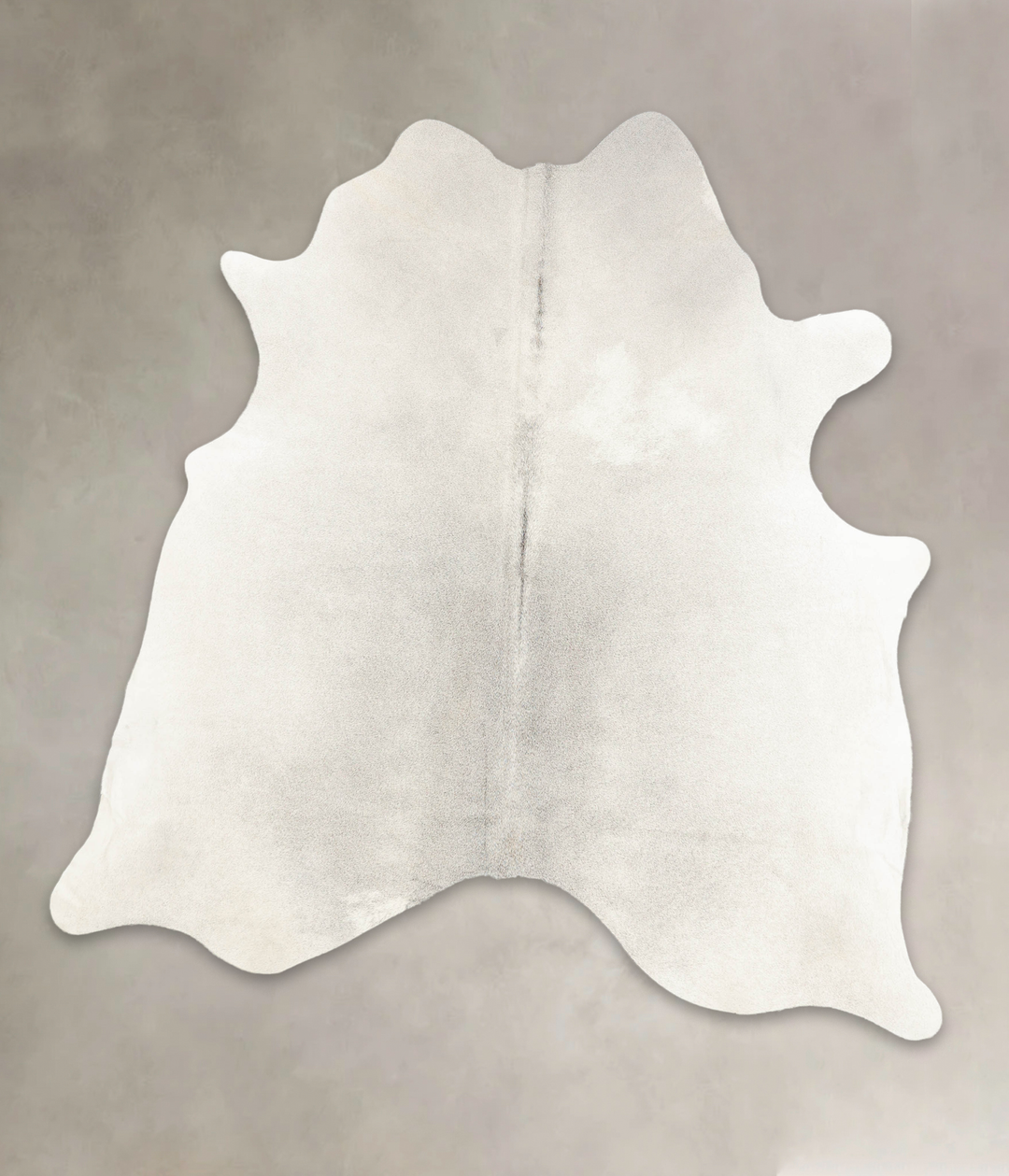 Medium Grey X-Large Brazilian Cowhide Rug 6'7"H x 6'2"W #B1874 by Huds