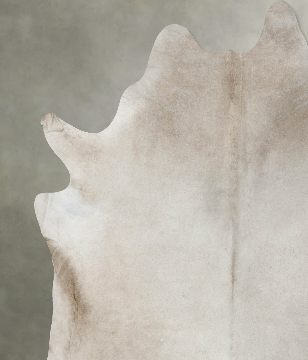 Champagne XX-Large Brazilian Cowhide Rug 8'10"H x 7'9"W #B18917 by Hud