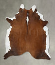 Hereford XX-Large Brazilian Cowhide Rug 8'11"H x 7'5"W #B18918 by Hudson Hides