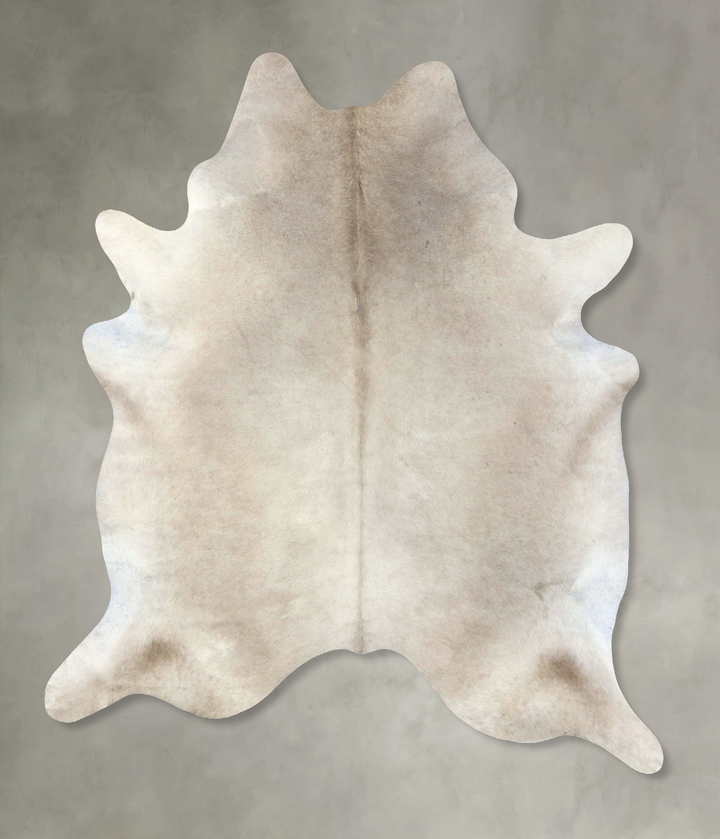 Taupe XX-Large Brazilian Cowhide Rug 7'11"H x 6'9"W #B18960 by Hudson Hides